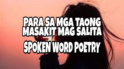 Masasakit na salita quotes tagalog